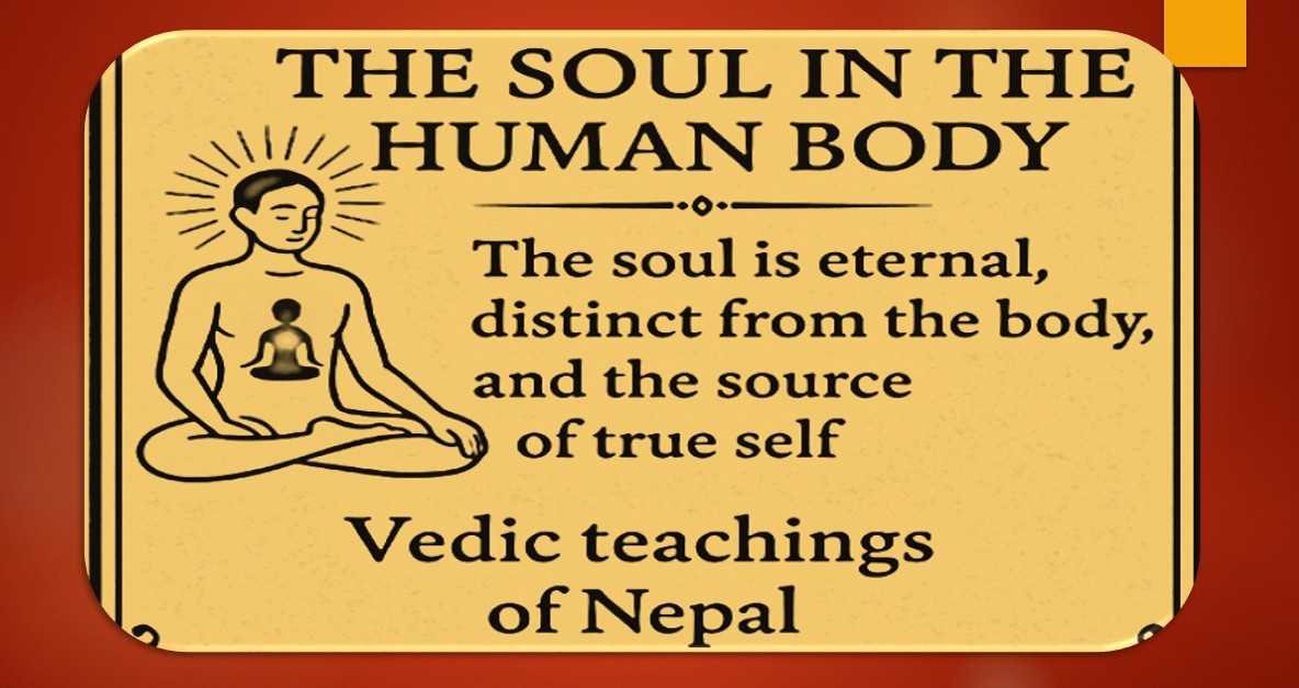मानिसको  शरीरमा आत्मा !